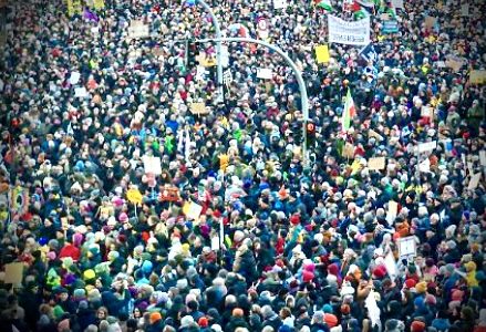 Demonstration am 20.01.2024 in Halle: “Dem Rechtsruck widersetzen – solidarisch, vielfältig, demokratisch